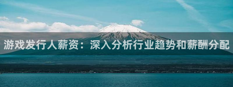 门徒娱乐怎么注册：游戏发行人薪资：深入分析行业趋势和薪酬分配