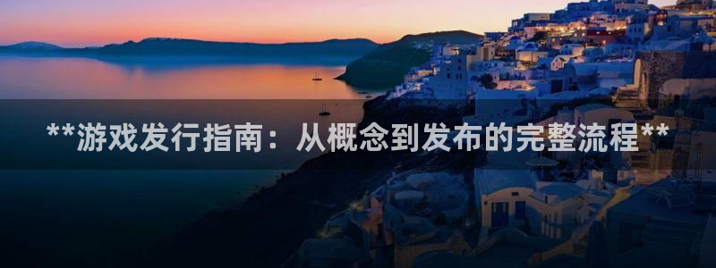 娱乐门徒txt：**游戏发行指南：从概念到发布的完整流程**