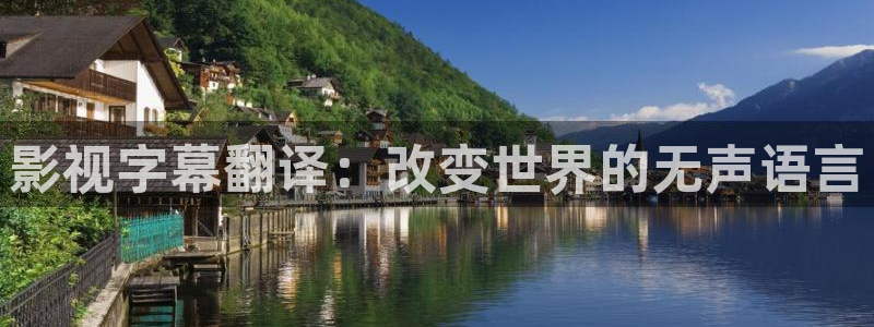 神马影院我不卡电影：影视字幕翻译：改变世界的无声语言